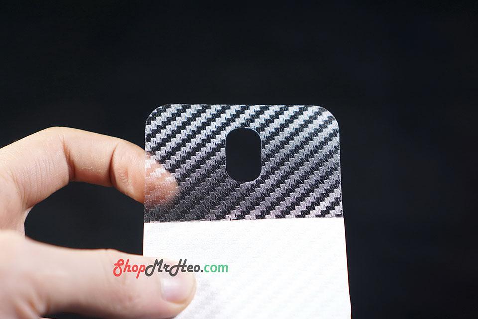 [HCM]Bộ 3 Skin Dán Mặt Lưng Vân 3D Samsung J7 Pro - J730