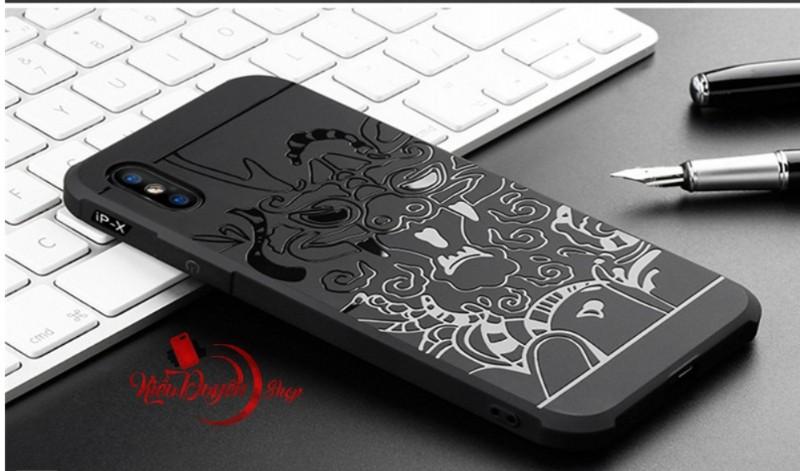 Ốp lưng dành cho iphone  X,XS chống sốc hoa văn