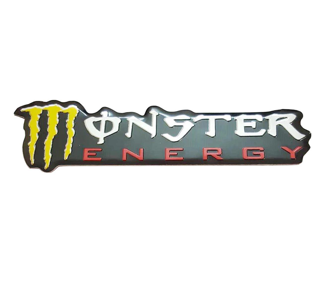 Logo dán nổi chữ Monster Energy dài