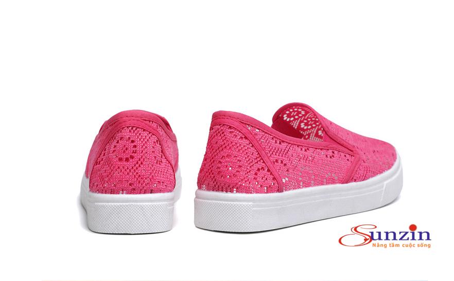 Giày ren nữ siêu thoáng chân (đỏ) size từ 35-40