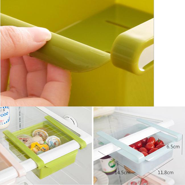Khay nhựa để tủ lạnh tiện lợi (giao màu ngẫu nhiên)