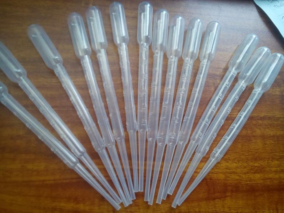 Ống hút nhỏ giọt 5ml - Túi 100 cái