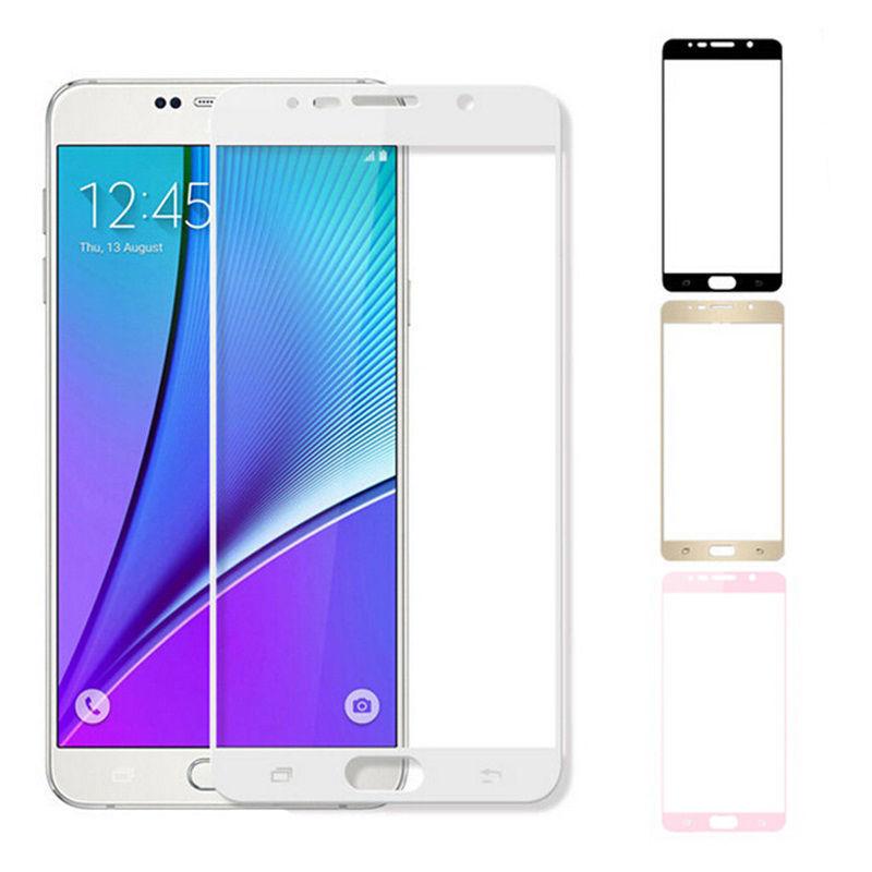 Miếng dán cường lực full màn cho Samsung Note 5 (Đen)