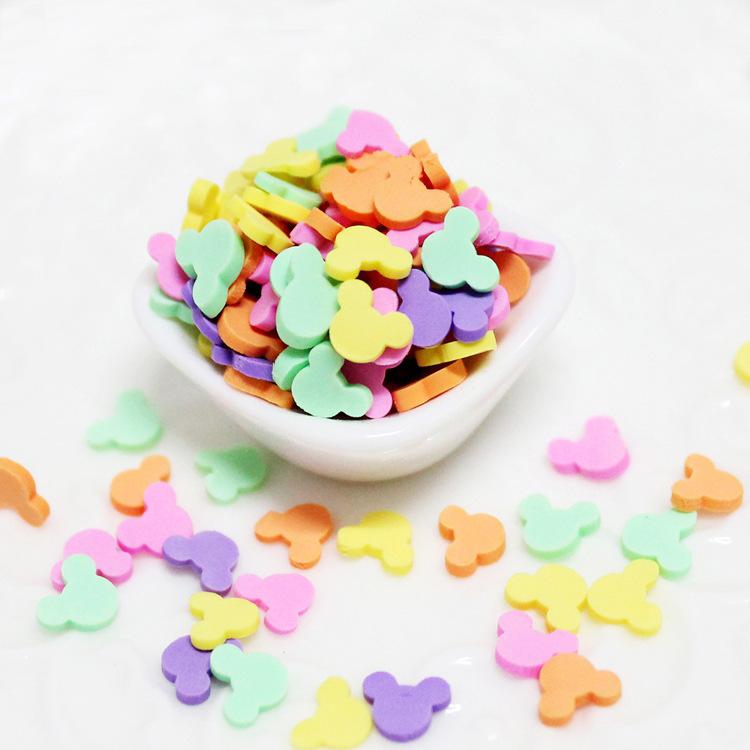 [HCM]50g cốm trộn trang trí slime - cốm mickey