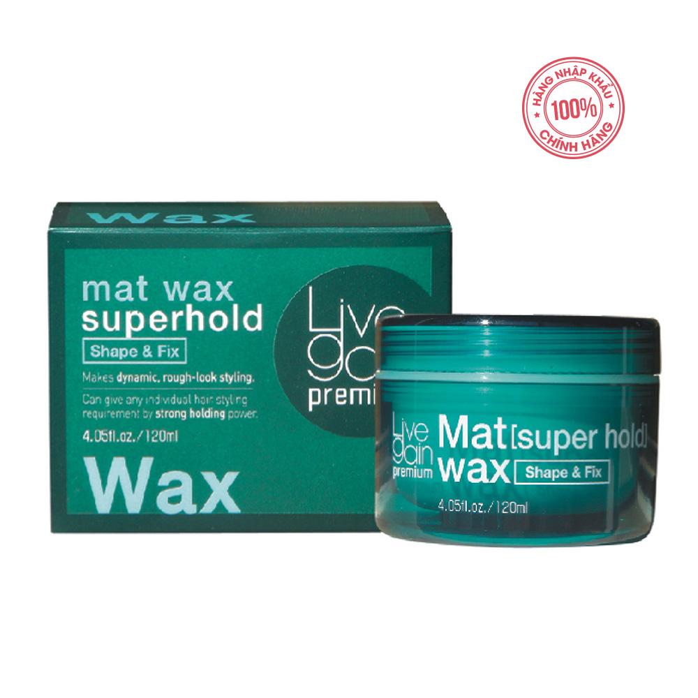 Sáp cứng Livegain Premium Mat Wax 120g Hàn Quốc