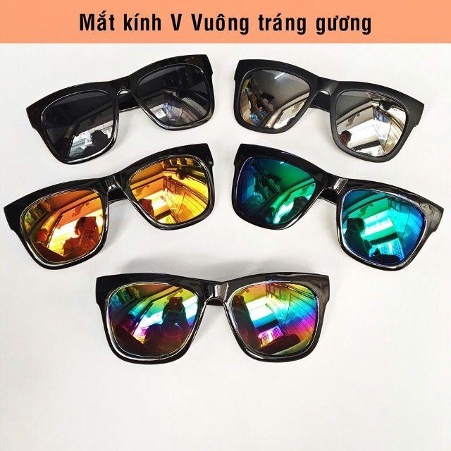MẮT KÍNH CHỮ V TRÁNG GƯƠNG - V