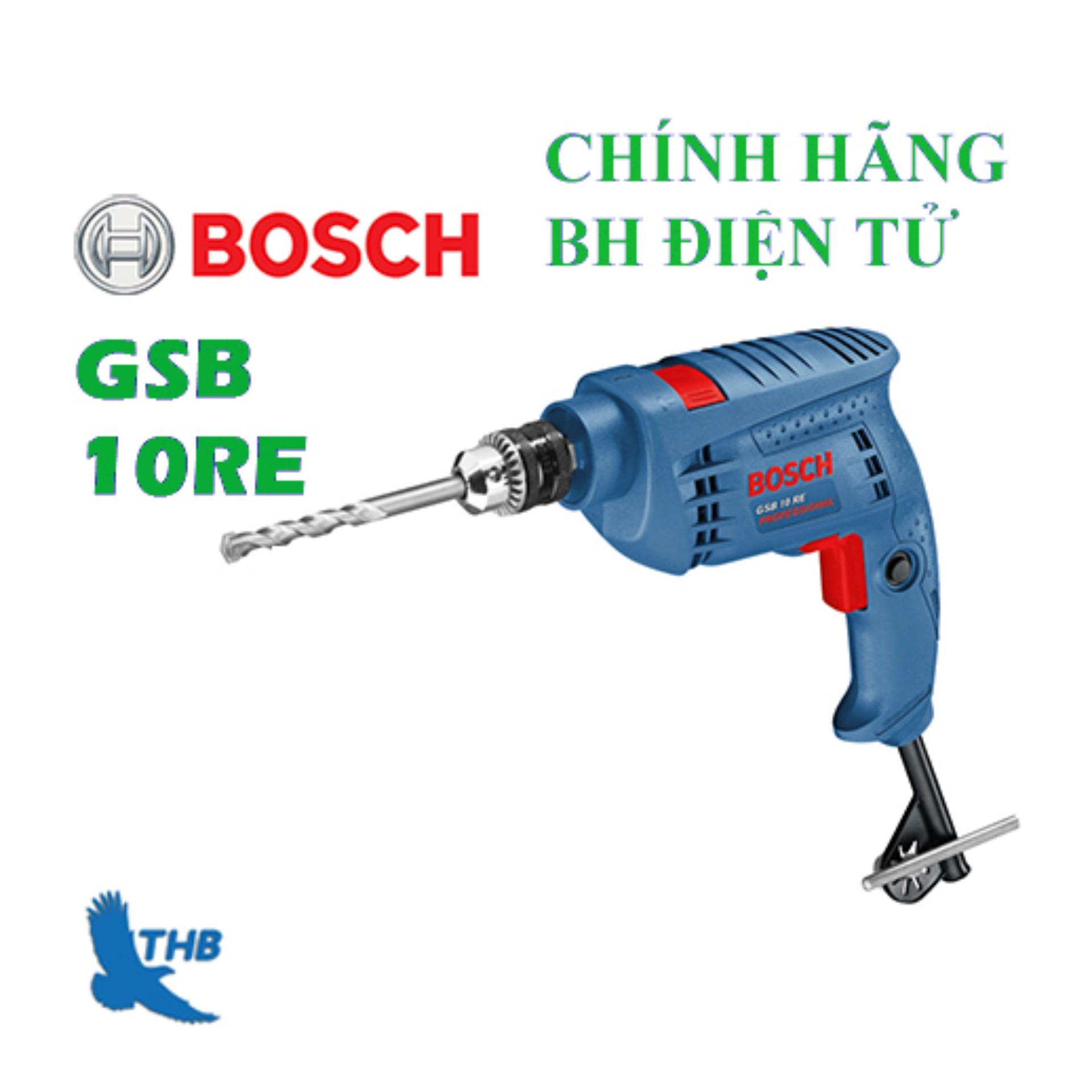Bộ máy khoan động lực Bosch GSB 10 RE SET
