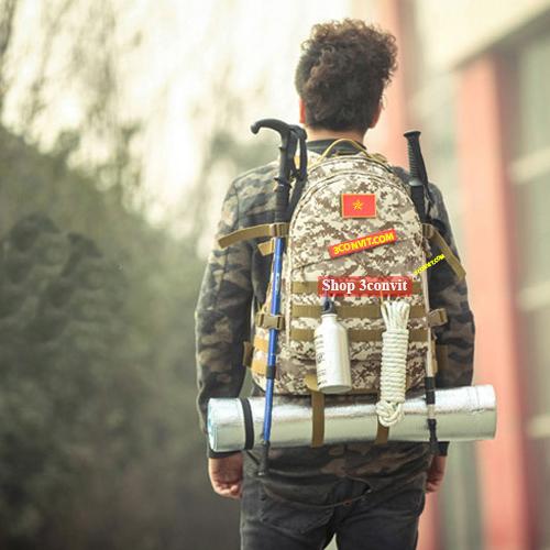 Balo Du Lịch, Phượt Phong Cách Quân Đội Cool Walker