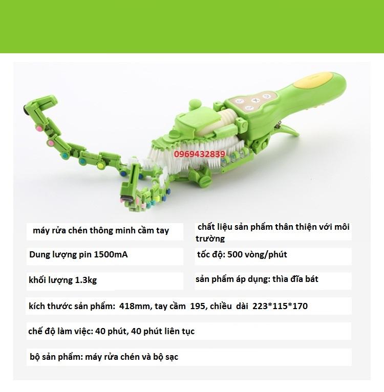 Máy rửa bát (chén) cầm tay thông minh