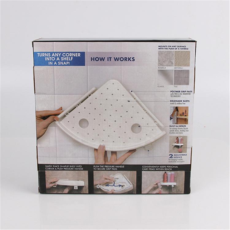 Kệ góc phòng tắm thông minh/kệ góc nhà tắm nhựa không cần khoan đục- Bộ Kệ góc nhà tắm Cao cấp thông minh 2018