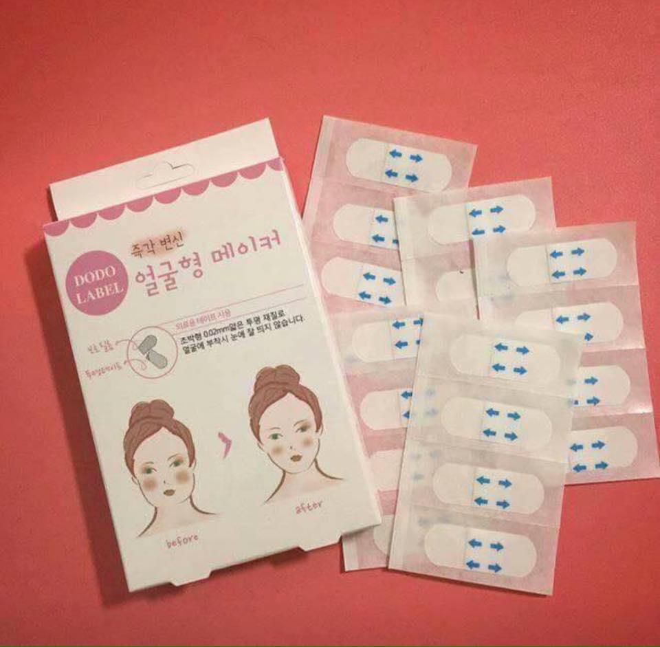 Set 20 Miếng Dán Mặt Vline thần kỳ
