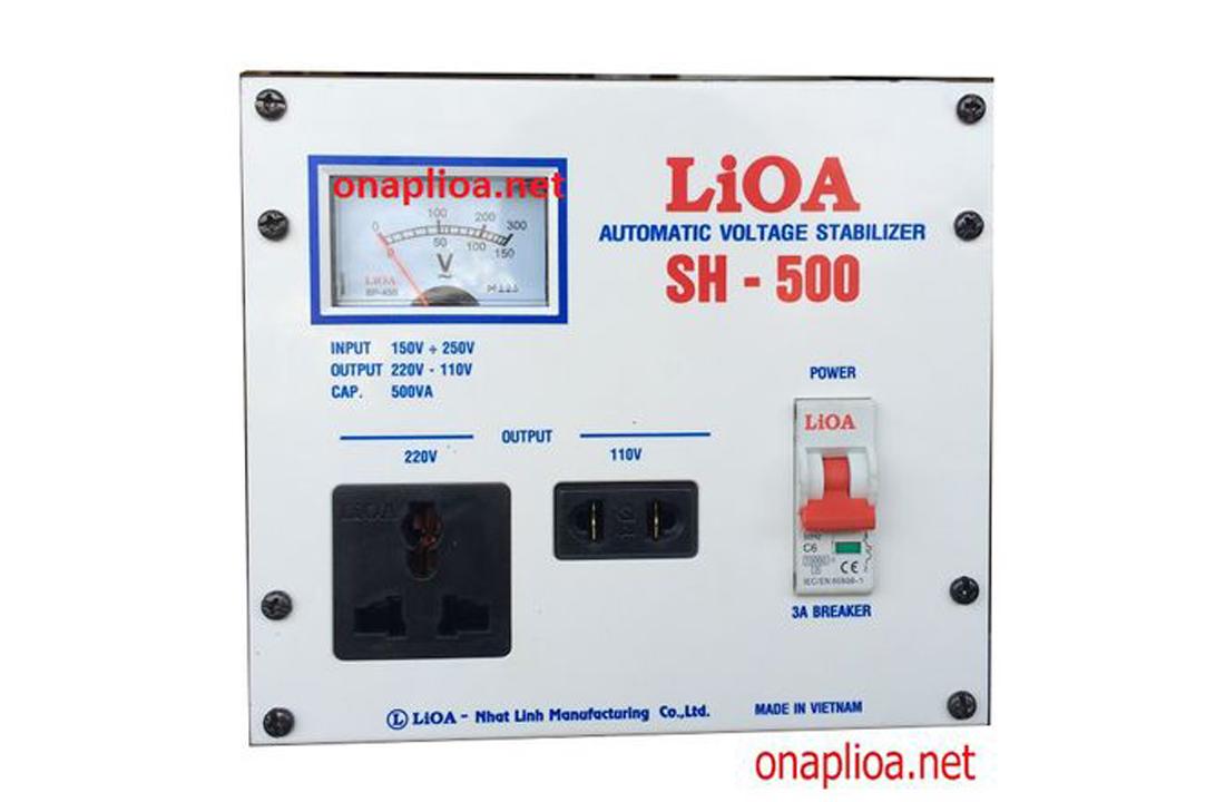 ỔN ÁP LIOA 500VA, LIOA SH 500, LIOA DRI 500, LIOA 0,5KVA, LIOA 500W