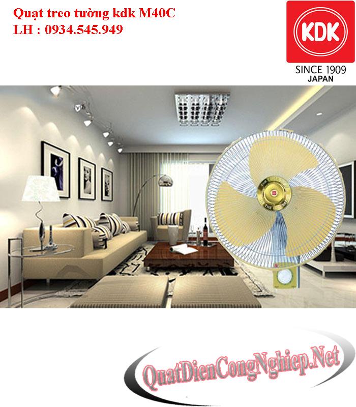 Quạt Treo Tường KDK M40C