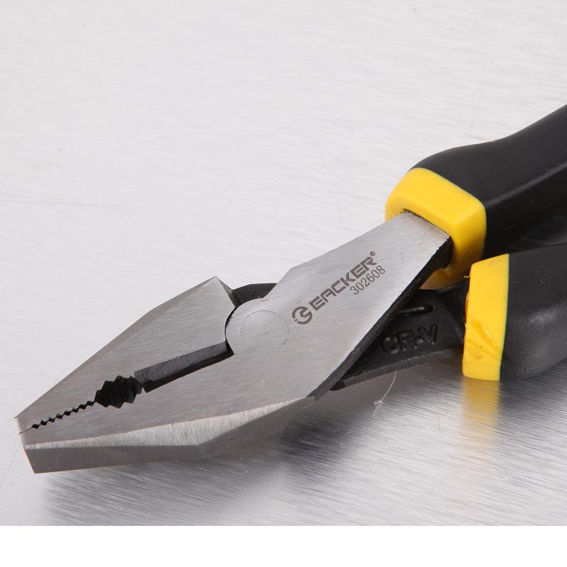 Kìm điện Eacker Tools 302608 8'' (Đen)