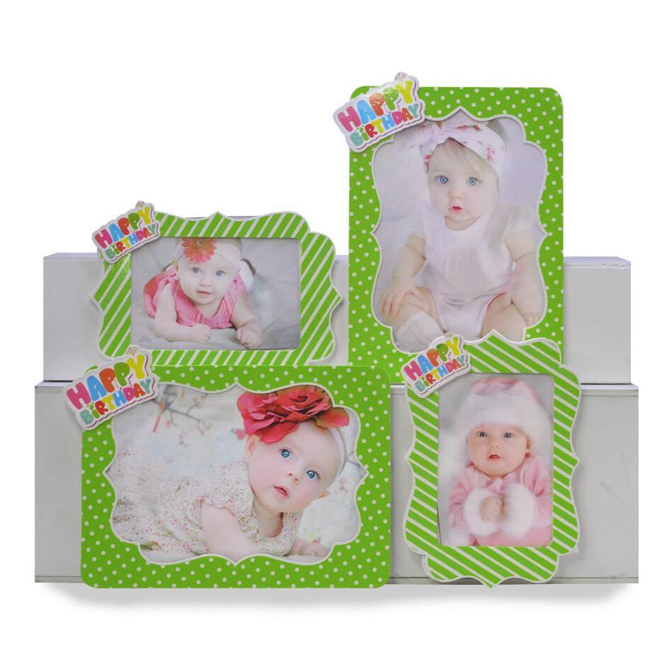 Set 2 khung ảnh sinh nhật cho bé
