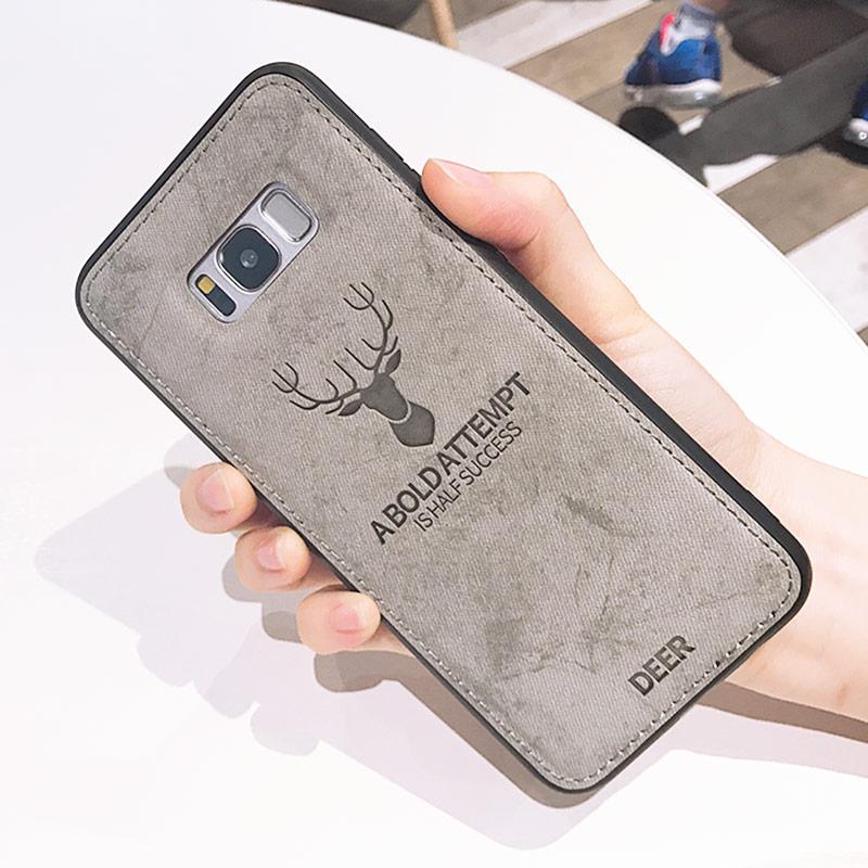 [HCM]Ốp Lưng Samsung Galaxy S8 Plus - vải Jean mịn