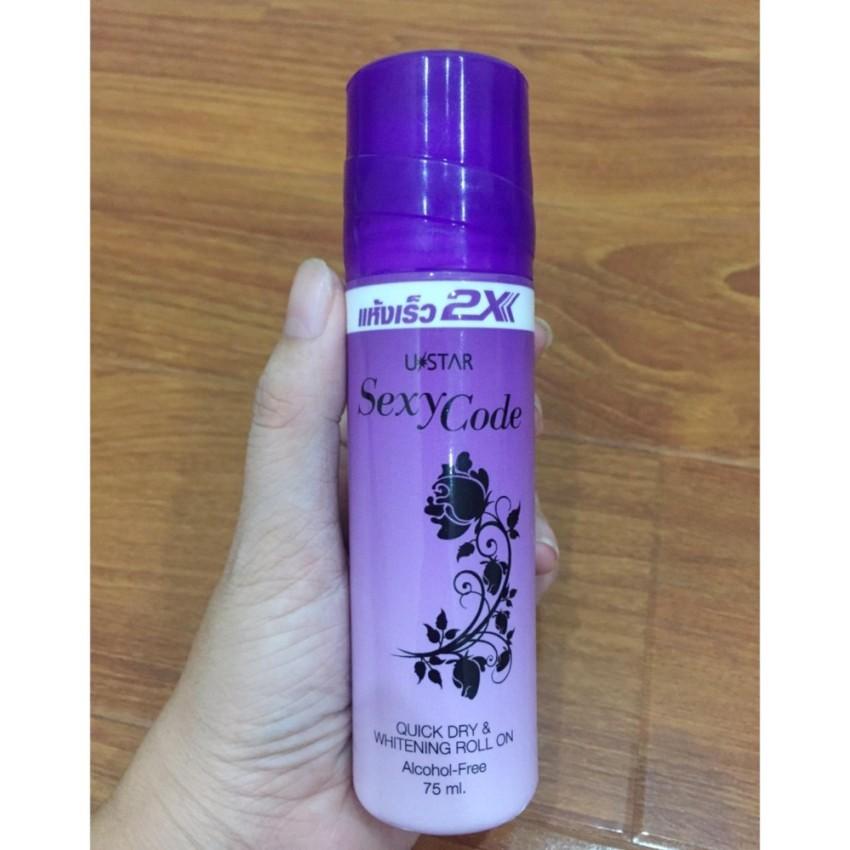 Lăn Khử Mùi Không Cồn Ustar Thái Lan Sexy Code 75ml