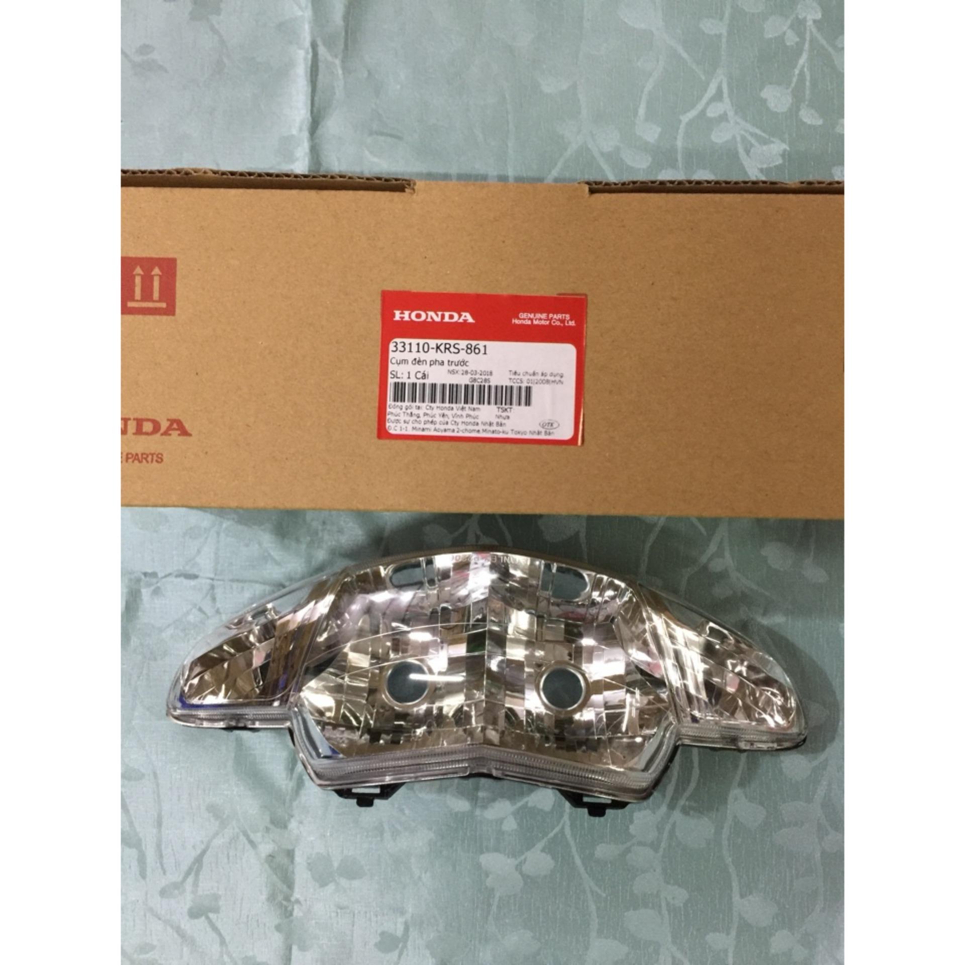 Cụm đèn pha trước wave a 100 2003-2005