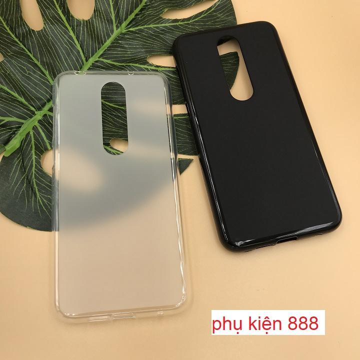 Ốp lưng nokia 6.1 plus, x6 2018 silicon - ol2402