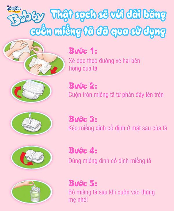 Tã/Bỉm Dán Bobby Extra Soft Size S 40 miếng (dành cho bé 4 - 7 kg), tặng kèm gói ôm hoa quả