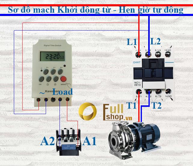 Công tắc hẹn giờ KG316 T-II/ 25A /220V