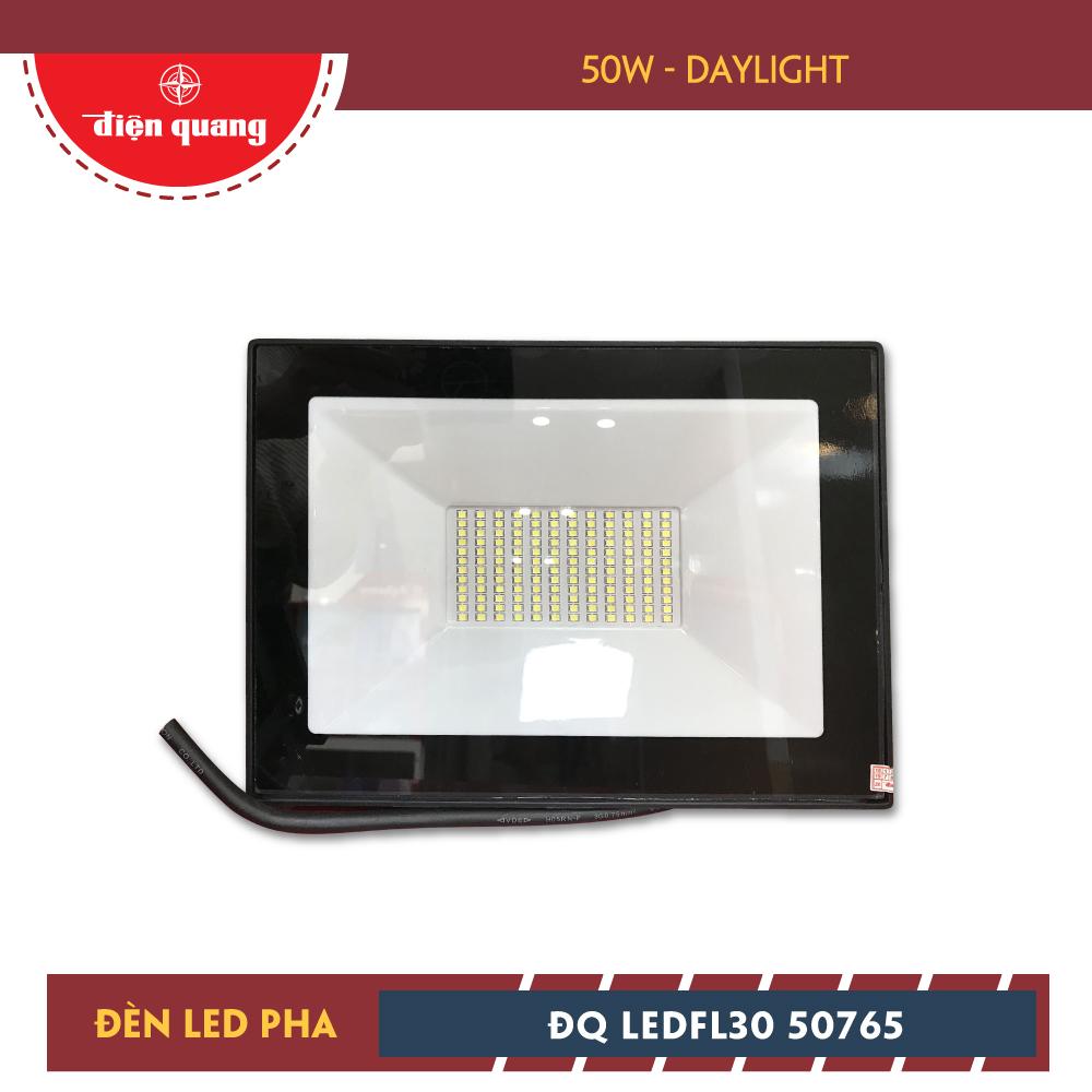 Bộ Đèn LED Pha Điện Quang ĐQ LEDFL30 50765 (50W, Daylight - IP66)