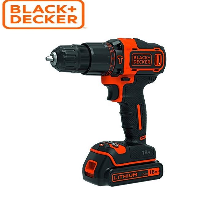 Bộ máy khoan búa dùng pin Black&Decker BDCHD18K2AC-B1
