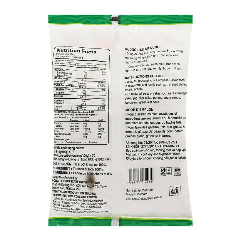Bột năng Vĩnh Thuận gói 400g