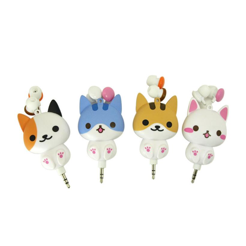 Tai nghe dây rút Mèo Kitty