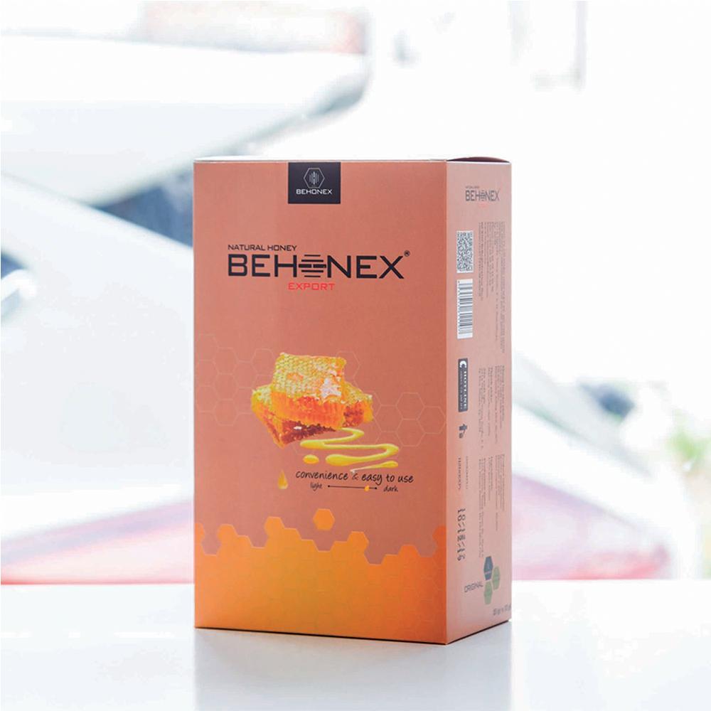 MẬT ONG XUẤT KHẨU BEHONEX STICK HONEY DARK 25GR x 12 GÓI