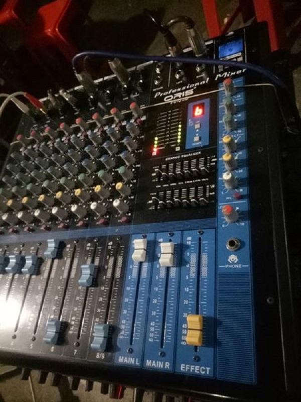 [HCM][Trả góp 0%]MIXER KARAOKE ORIS F8 USB PRO