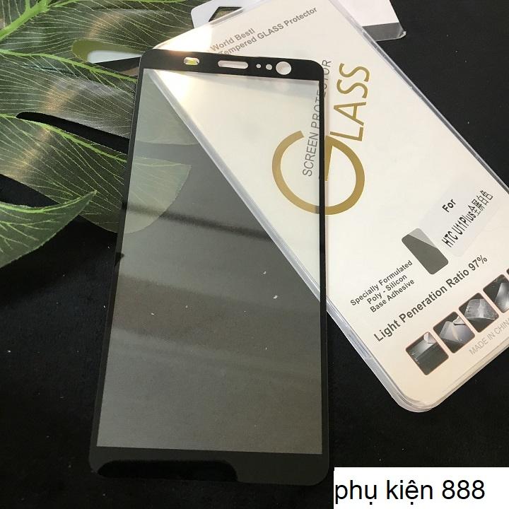 Miếng dán kính cường lực HTC U11 Plus Full màn Glass