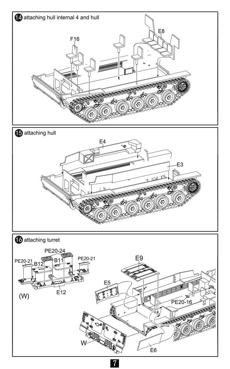 Mô hình lắp ghép xe chiến đấu bộ binh BMP-3