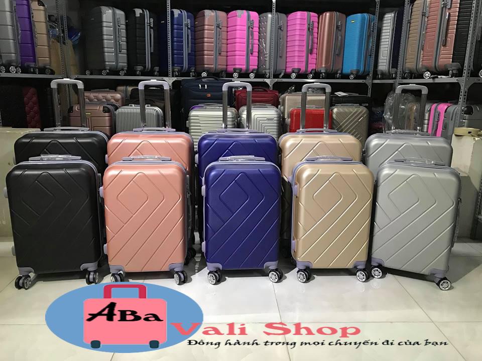 Vali Du Lịch kéo tay cao cấp đen 24inch