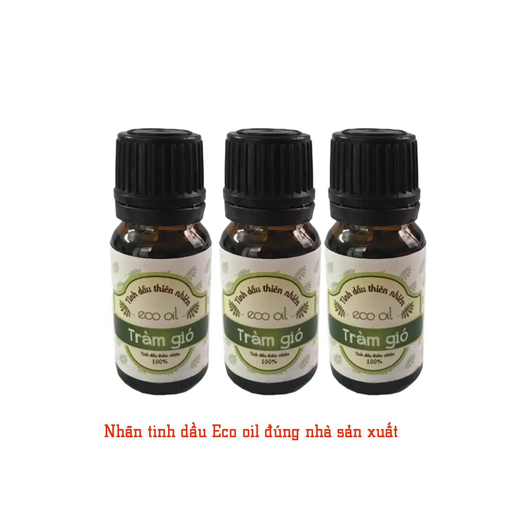 Combo 4 chai tinh dầu Tràm gió Eco oil 10ml