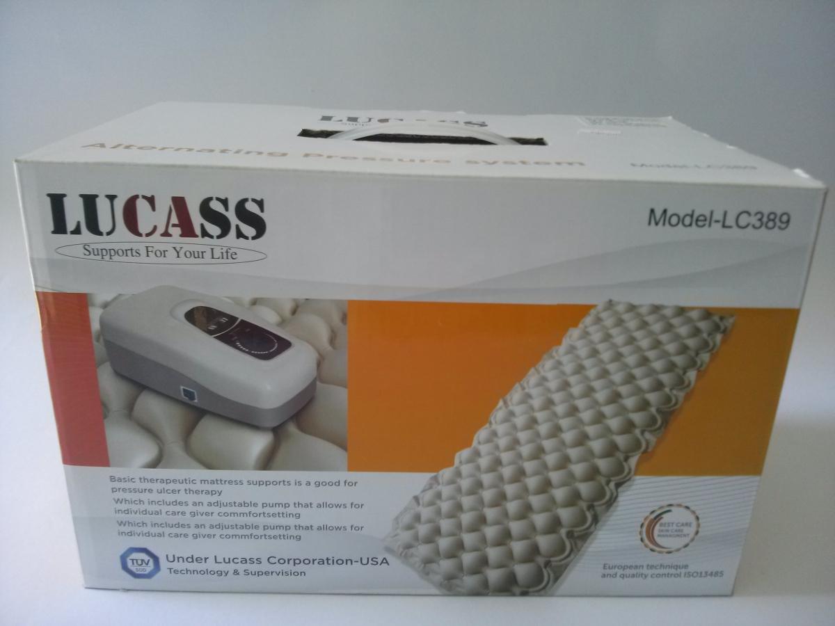 Nệm Hơi Chống Loét Cao Cấp Lucass LC-389 - Nằm êm Thoáng mát Dành cho người Già người Bệnh nằm lâu ngày