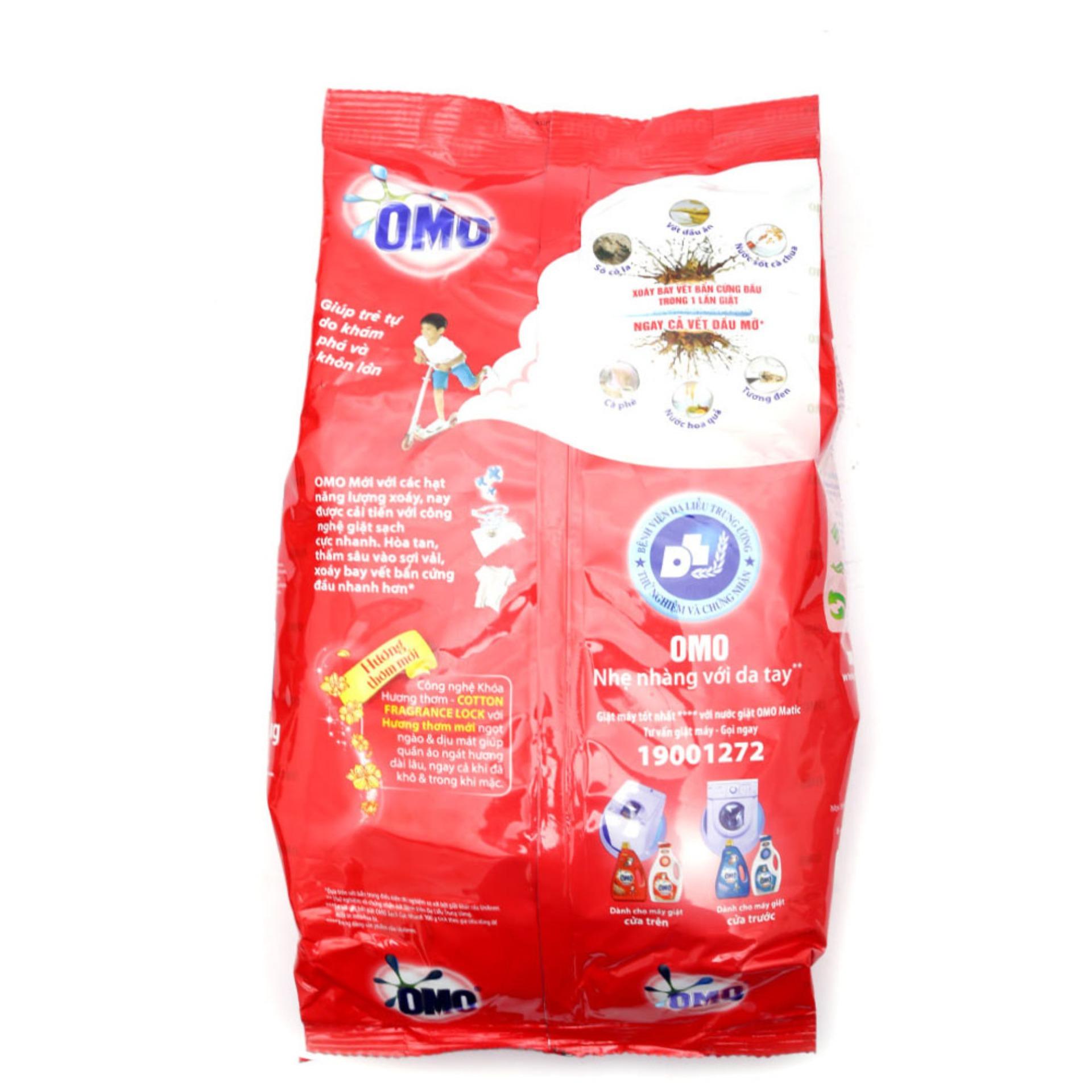 Bột Giặt OMO Sạch Cực Nhanh Túi 2,9Kg