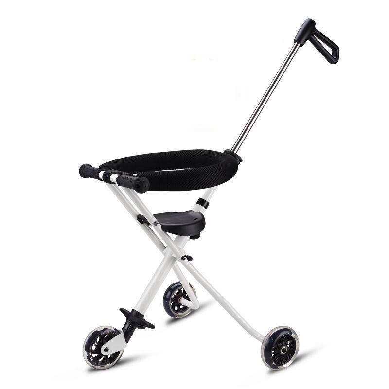 Xe đẩy 3 bánh gấp gọn thông minh cho bé