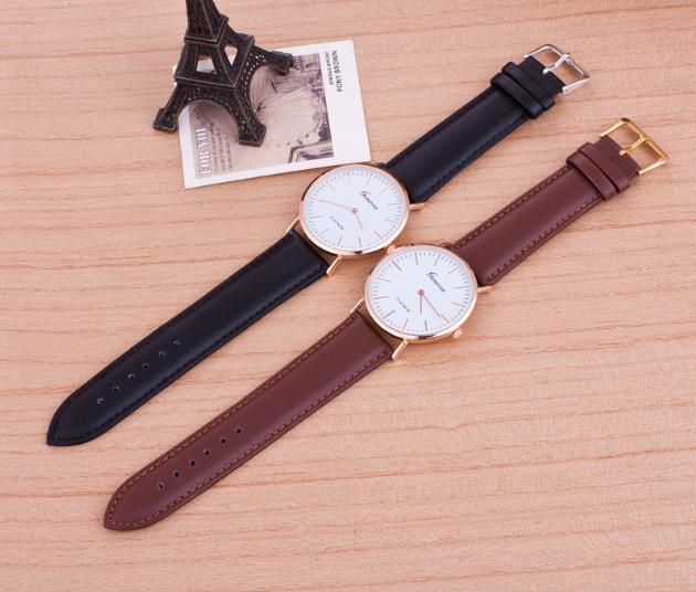 Đồng hồ nữ dây da gieneva a5119