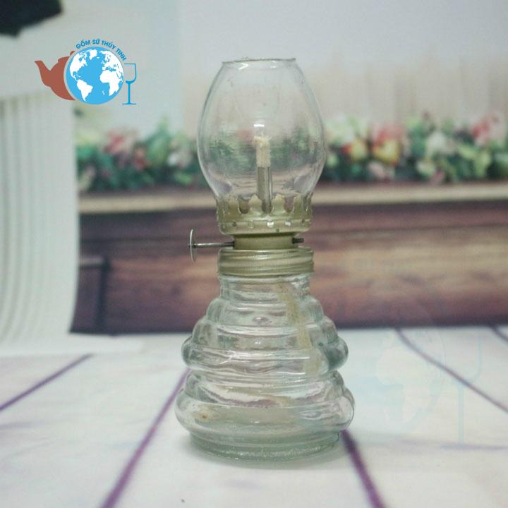 Bộ Đèn Dầu Thuỷ Tinh Lùn Bóng Hột Vịt Cổ Điển Trang Trí, Cam kết giá tốt trên thị trường,