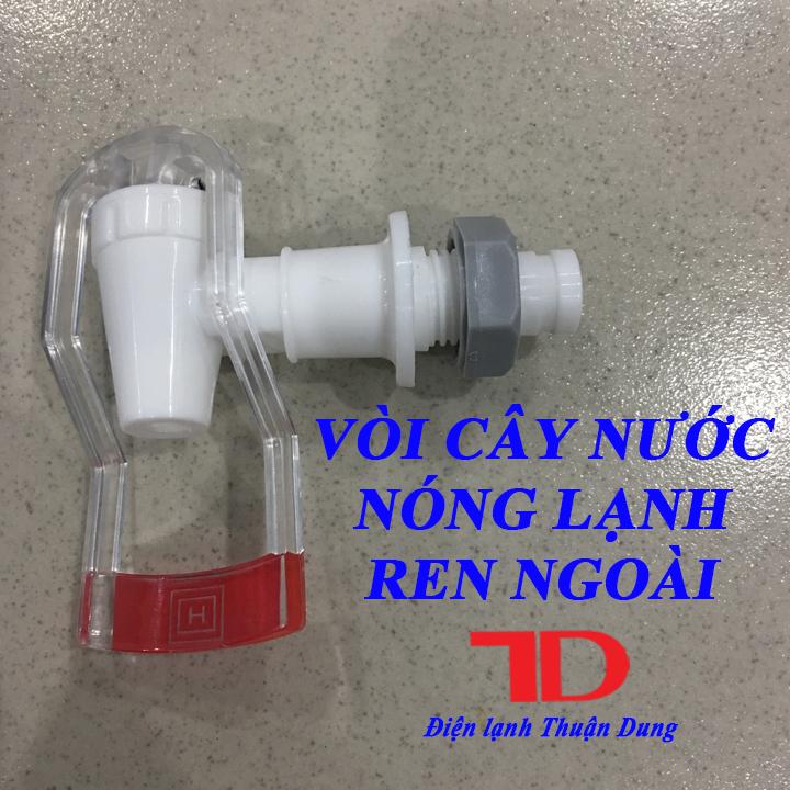Vòi cho cây nước nóng lạnh, Vòi nóng ren ngoài thay thế bình nóng lạnh - Điện Lạnh Thuận Dung