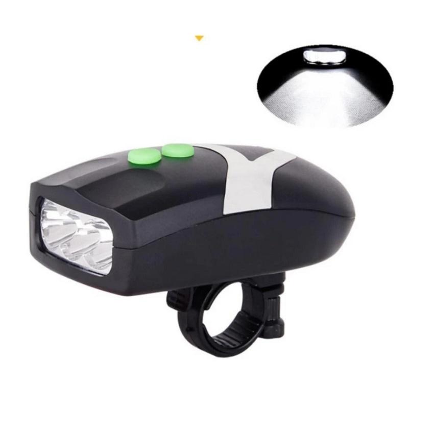 [HCM]Combo Đèn Chiếu Hậu Cảnh Báo Và Đèn Chiếu Sáng Kiêm Còi Xe đạp