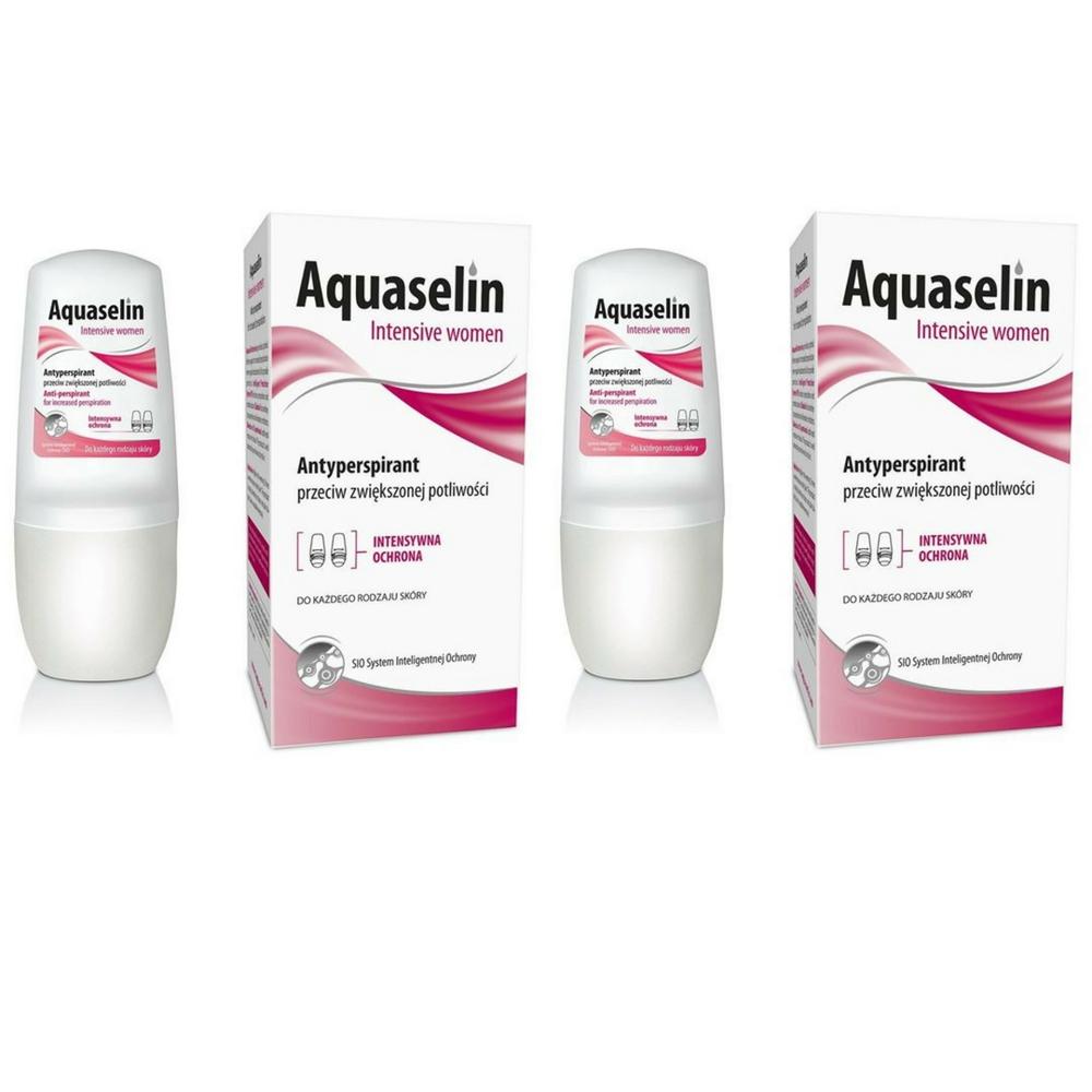 Combo 2 Aquaselin - Lăn nách giảm tiết mồ hôi dành cho nữ đổ mồ hôi nhiều