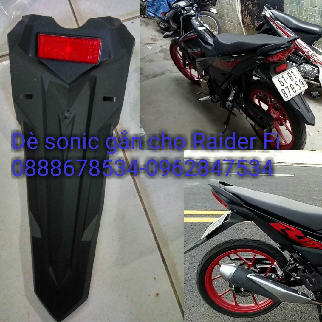Dè sonic lắp cho Raider Fi I Tặng 2 bát chống rung