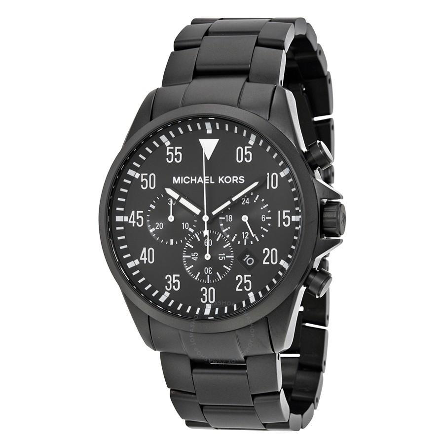 [HCM]Đồng Hồ Nam Michael Kors MK8414 Gage Black.