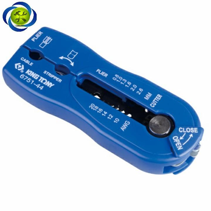 Kềm tuốt dây đa năng kingtony 6751-44