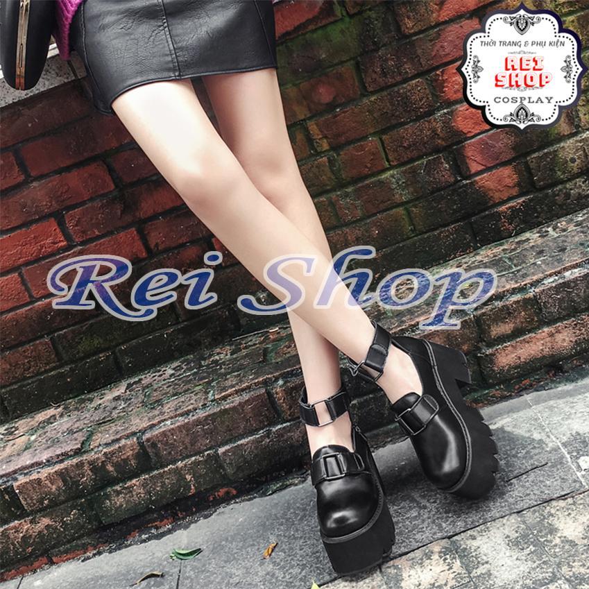 [ĐẶT LÊN 1 SIZE] Giày Punk Rock - Giày Harajuku - Giày Cosplay - G02