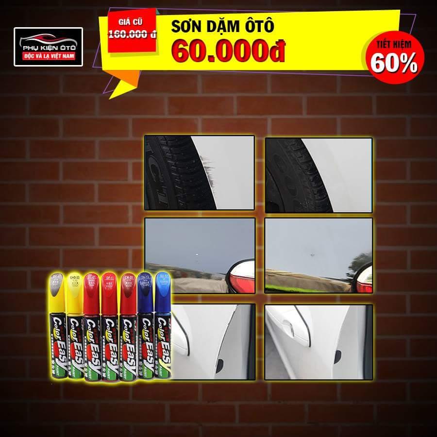 [Hỗ trợ lắp đặt khách Hà Nội] Sơn dặm ô tô