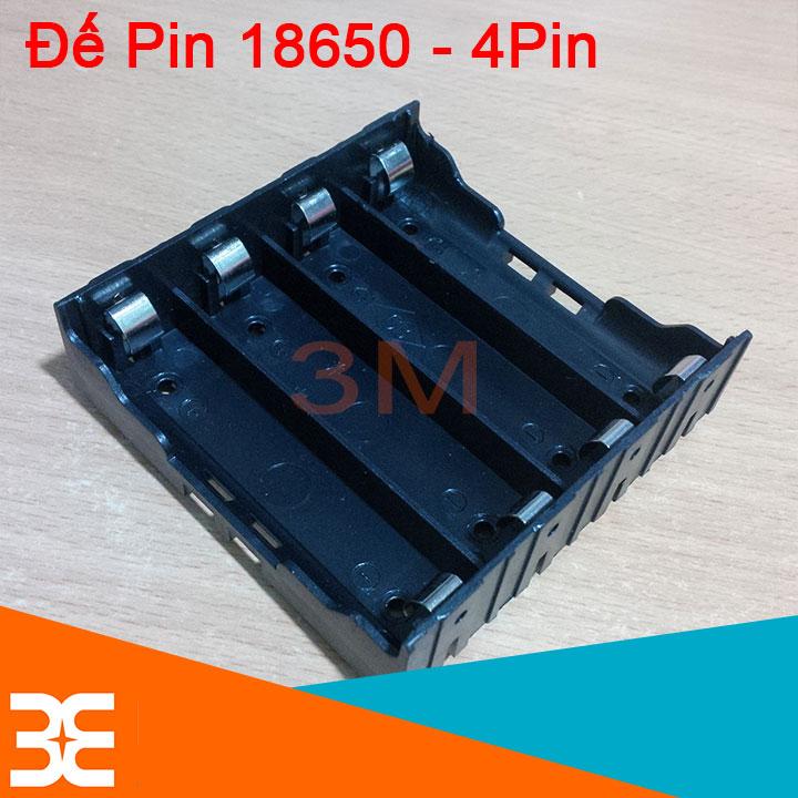 Đế Pin 18650 Chân Hàn - 4 Pin