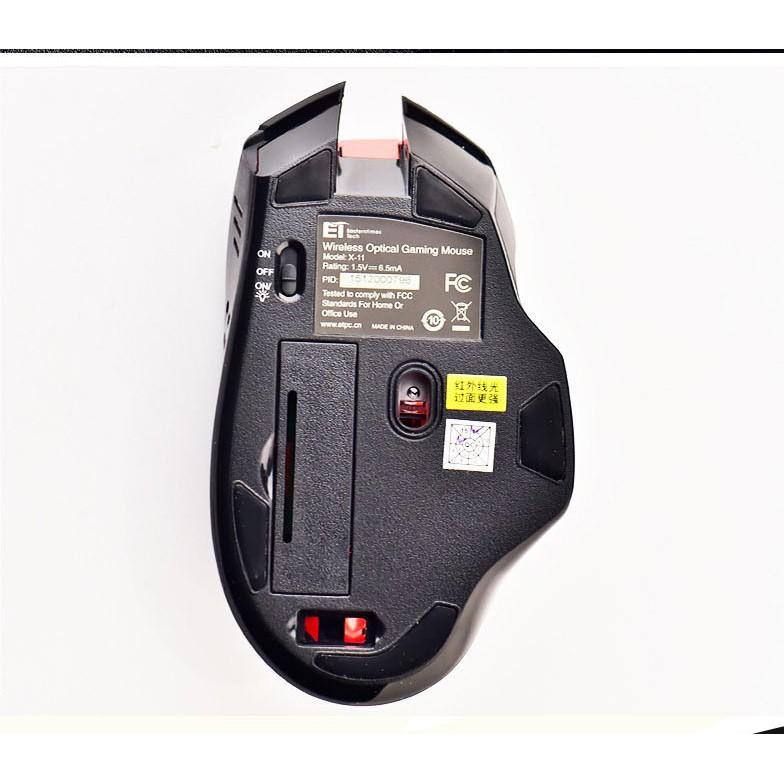 [HCM]Chuột không dây chuyên game ET X11 đèn LED